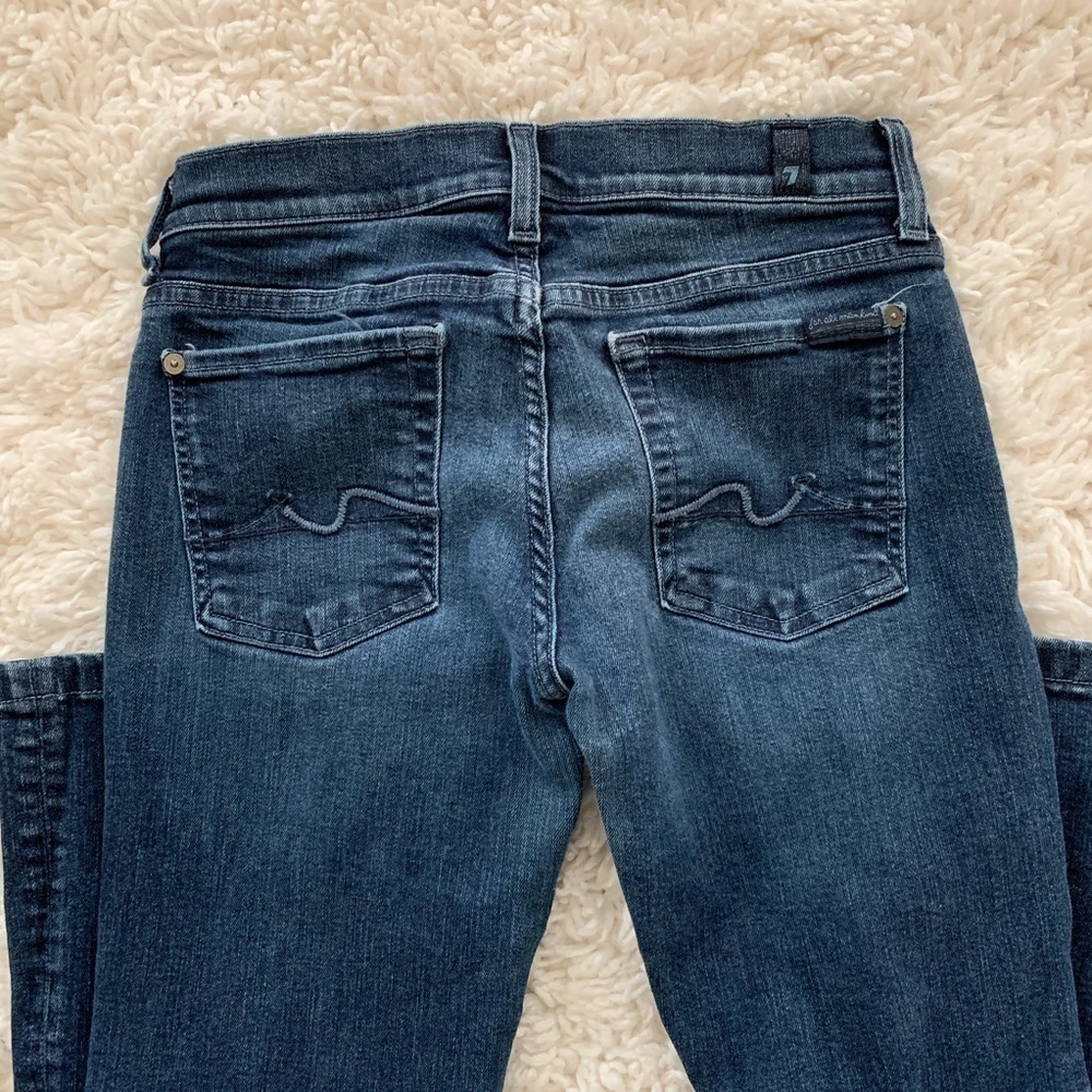 Seven For All Mankind 27x30 Blue Denim Jeans